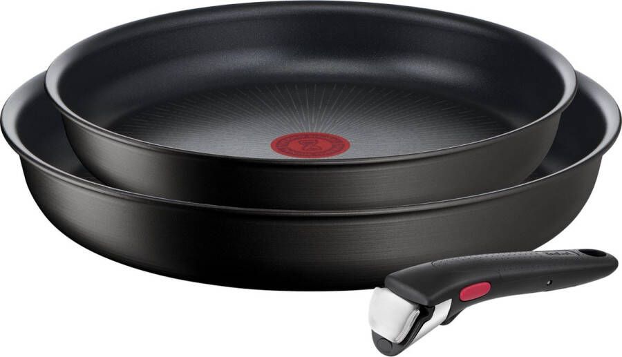 Tefal Ingenio Unlimited Pannenset Koekenpannen Ø24 en 28 cm + handgreep