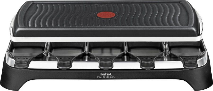 Tefal Raclette RE4588 Ambiance voor maximaal 10 personen inclusief tafelgrill-functie grillplaat antiaanbak gecoat + geschikt voor de vaatwasser 2 meter lange afneembare kabel aan-uitschakelaar - Foto 2