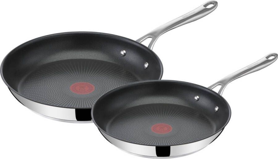 Tefal Jamie Oliver by Cook's Direct 2-delige Koekenpannenset Ø 24 + 28