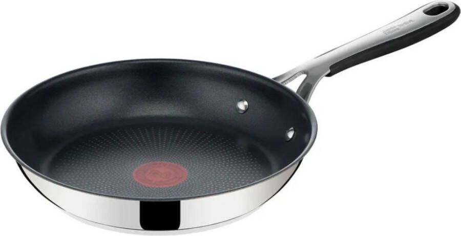 Tefal Jamie Oliver Kitchen Essentials Koekenpan Ø24cm Inductie RVS Siliconen Handgreep