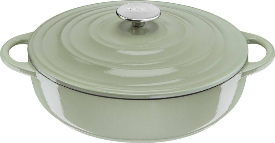 Tefal LOV lage braadpan 3.8L Ø28 cm Groen