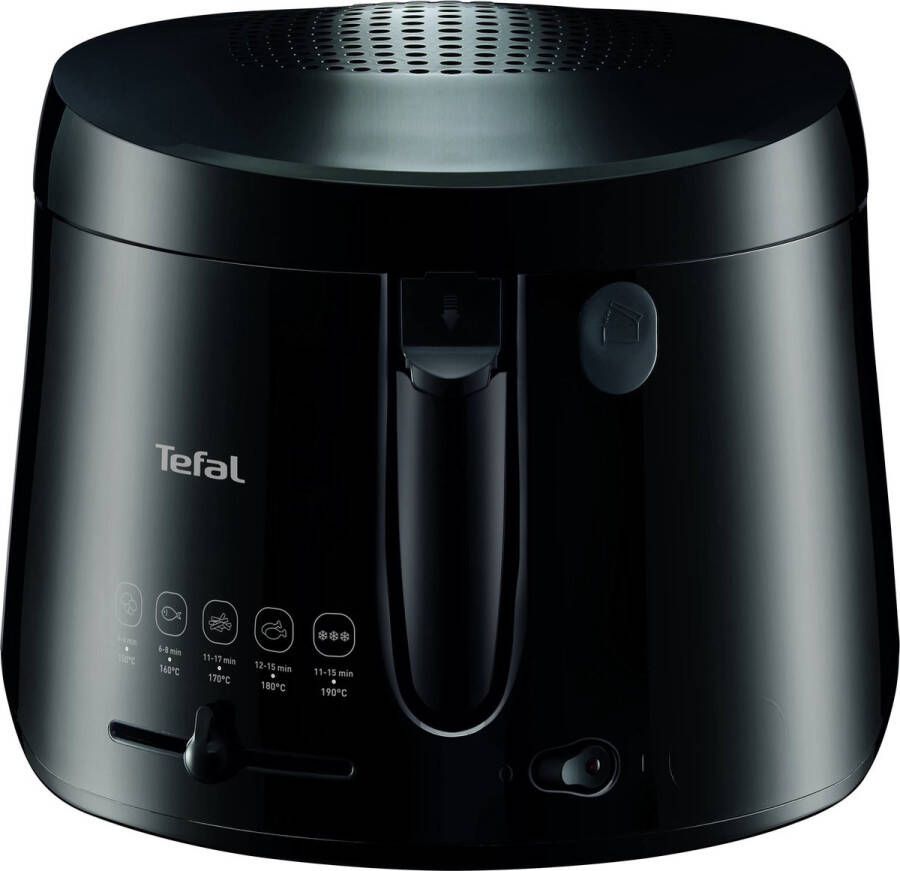Tefal Maxi Fry Friteuse 2 1 liter Vrijstaande Frituurpan 1900W Cool Touch Technologie Zwart