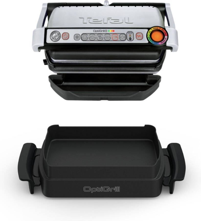 Tefal OptiGrill + GC714D10 contactgrill