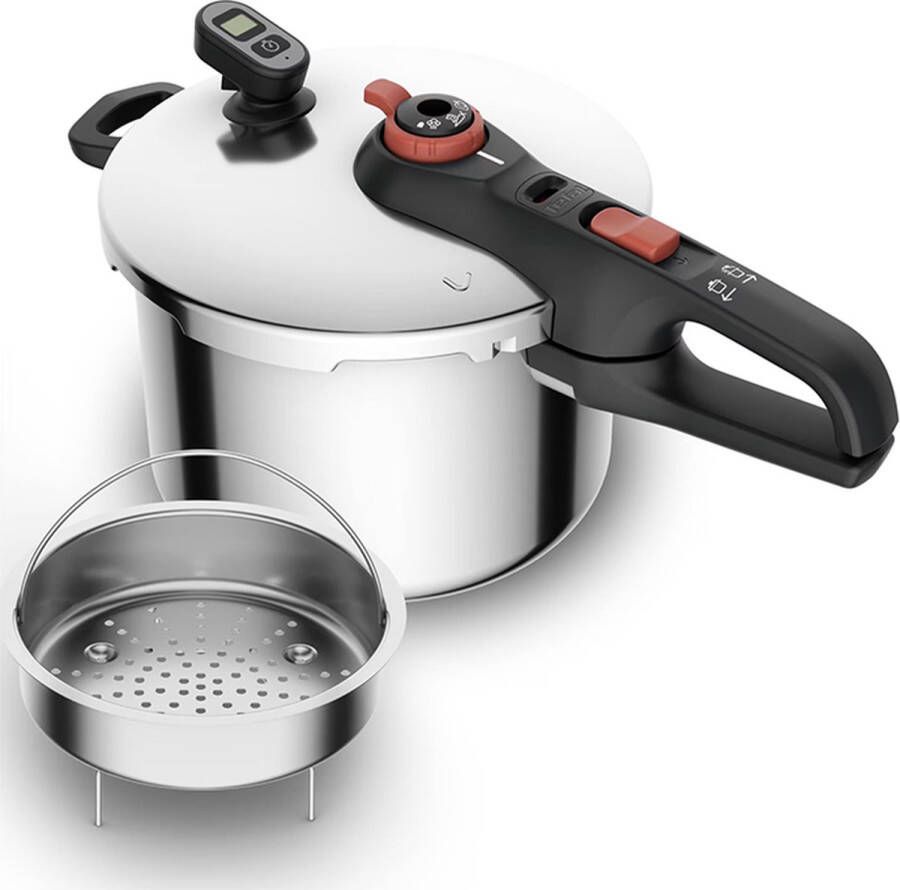 Tefal P2590701 Secure Chrono Snelkookpan 6L