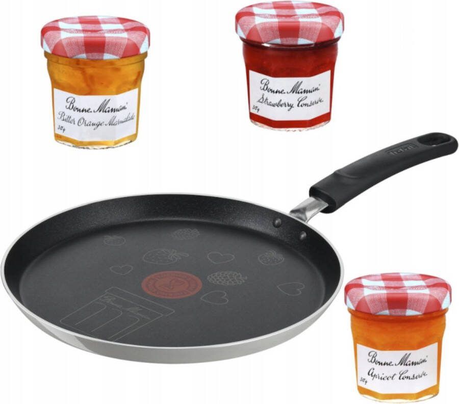 Tefal pannenkoekenpan 25 cm niet geschikt voor inductie