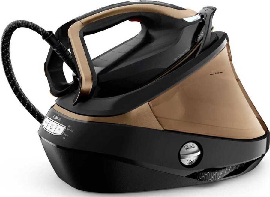 Tefal Pro Express Vision GV9820E0 stoomstrijkijzer station 3000 W 1 2 l Durilium AirGlide Autoclean soleplate Zwart Goud