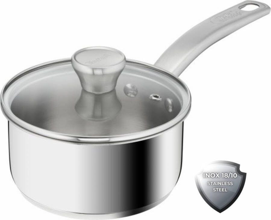 Tefal Recycle Steelpan Ø16 cm + deksel