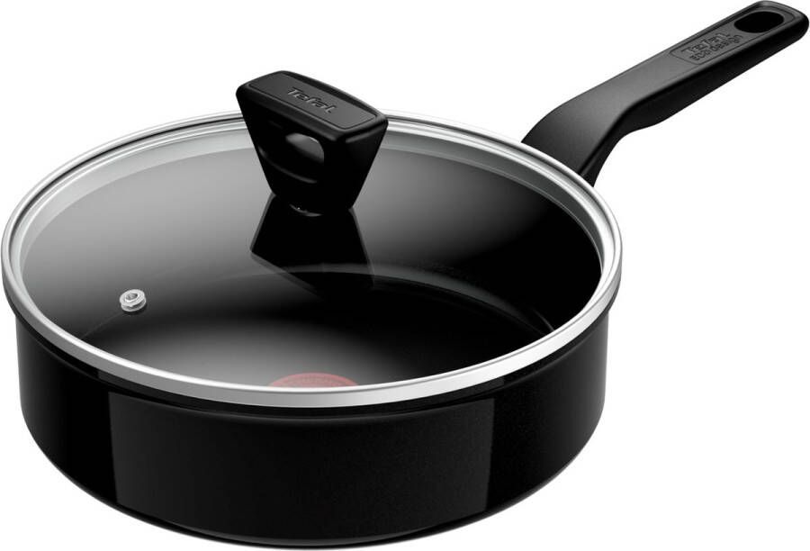 Tefal Renew Black Keramische Hapjespan 24 cm + deksel