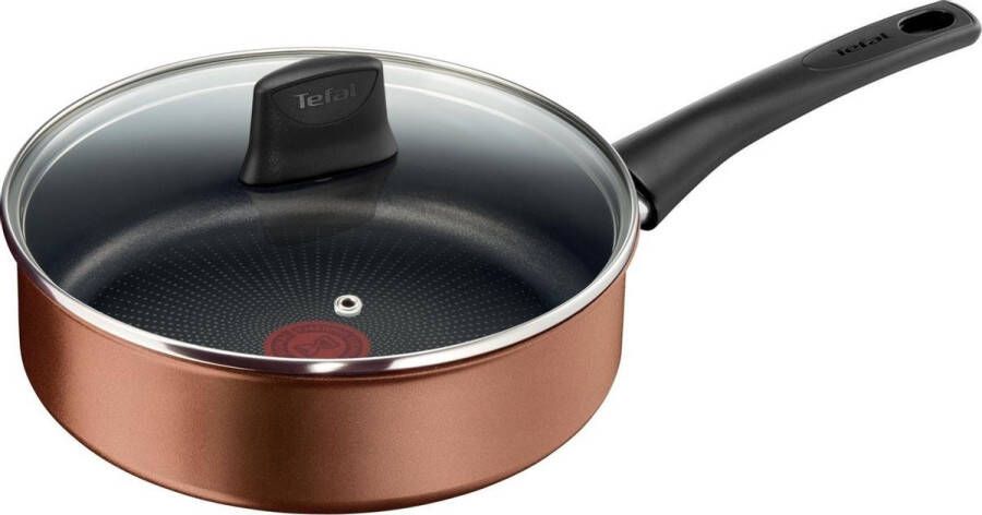 Tefal Resource Hapjespan 24 cm Glazen deksel Duurzaam