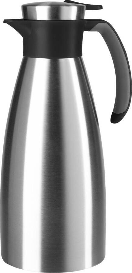 Tefal Soft Grip K30432 RVS isoleerkan 1.5 l zwart