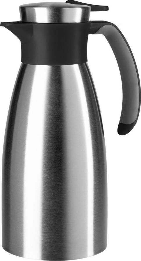 Tefal Soft Grip K30431 RVS isoleerkan 1 l zwart