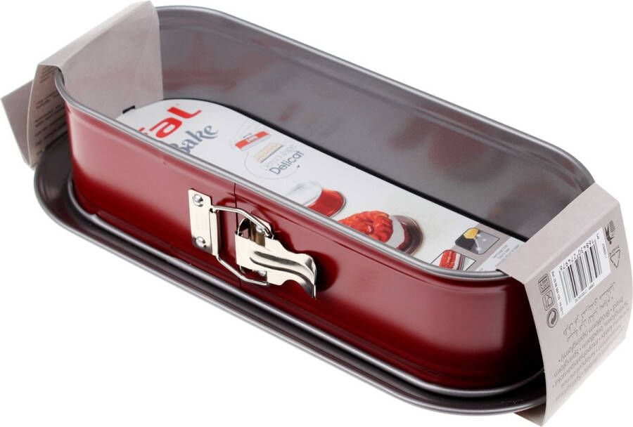 Tefal Springvorm Pan Rood Metaal Staal (30 x 11 cm)