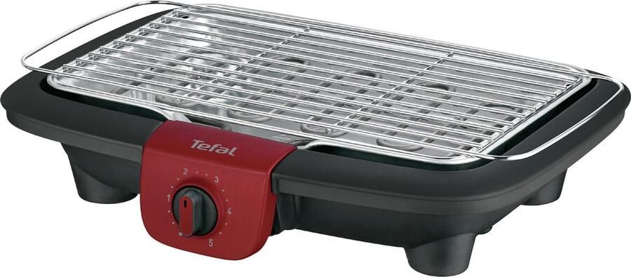 Tefal EasyGrill Elektrische Tafelbarbecue 35x42 cm 2300W Met onderstel