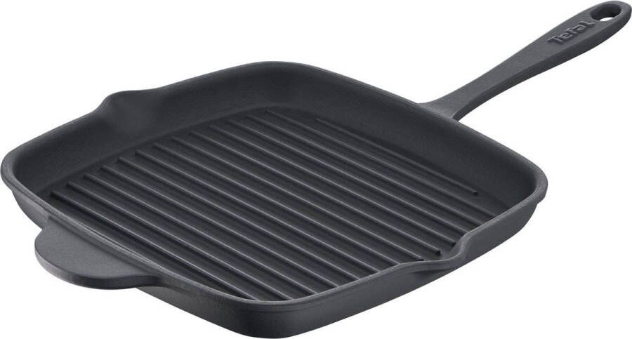 Tefal Tradition gietijzeren grillpan 26x26 cm