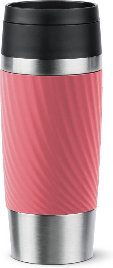 Tefal Travel Mug Classic Twist Thermosfles 0.36L Koraalrood