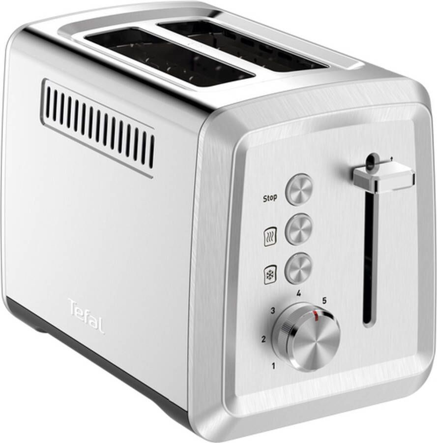 Tefal TT321D10 broodrooster 7 2 snede(n) 900 W Roestvrijstaal