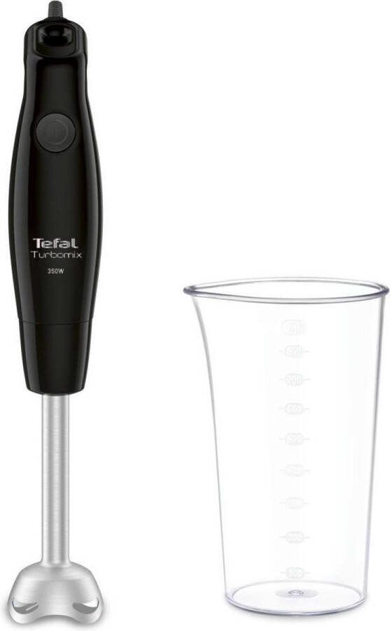 Tefal Turbomix HB1218 Staafmixer Zwart RVS