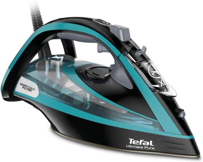 Tefal Stoomstrijkijzer FV9844 Ultimate Pure Durillium Airglide Autoclean-strijkzool automatische uitschakeling