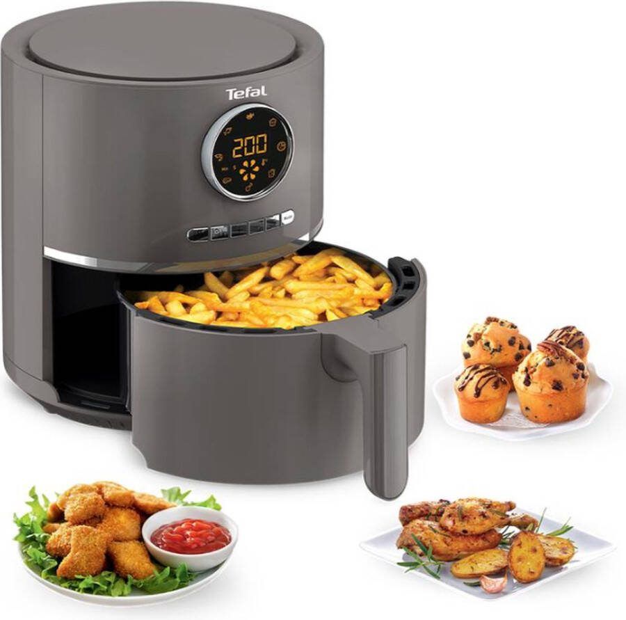 Tefal Ultra Fry Digital Ultra Fry EY111B Heteluchtfriteuse 1400W Antraciet
