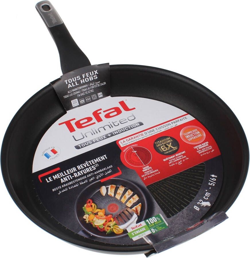 Tefal Unlimited Braadpan 32cm G2550802 | Potten&Pannen | 3168430300682