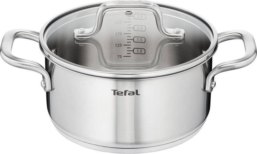 Tefal E49246 Virtuoso Kookpan 24cm Pan Zilver