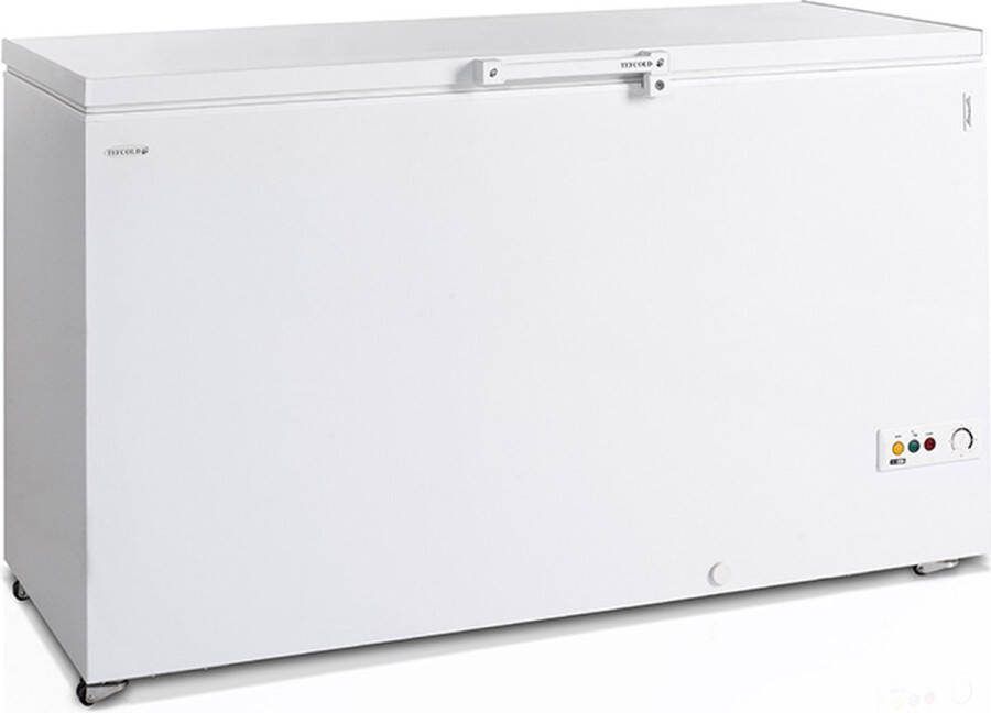 Tefcold Horeca vrieskist 500 Liter incl. wielen Wit