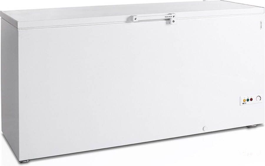 Tefcold Horeca vrieskist 700 Liter Wit Incl. wielen