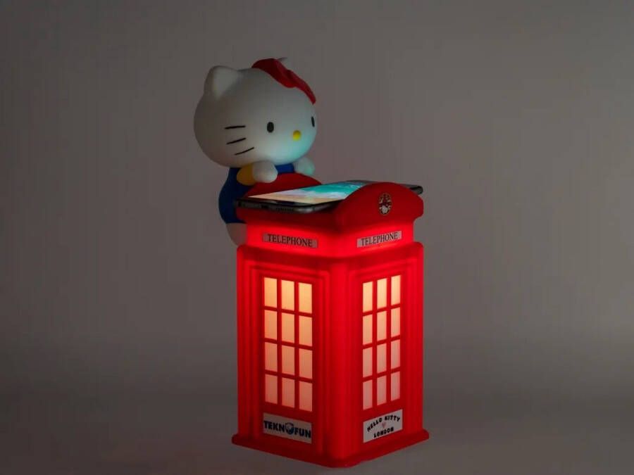 Teknofun Hello Kitty London Phone Booth Wireless Charger
