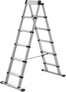 Telesteps Uitschuifladder 2.3M combi line A stand ladder