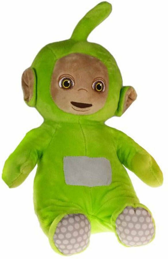 Merkloos Teletubbies knuffel Dipsy groen pluche speelgoed 30 cm Knuffelpop