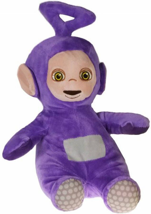 Merkloos Teletubbies knuffel Tinky Winky paars pluche speelgoed 30 cm Knuffelpop