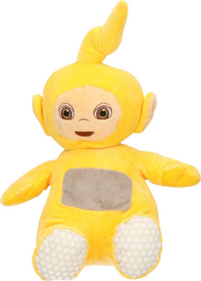 Merkloos Pluche Teletubbies speelgoed knuffel Laa-Laa geel 34 cm Knuffelpop