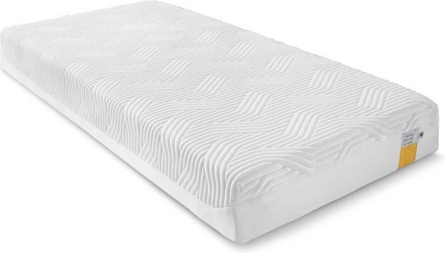 Tempur Visco-matras Sensatie Supreme biedt een drukverminderende steun! hoogte 21 cm