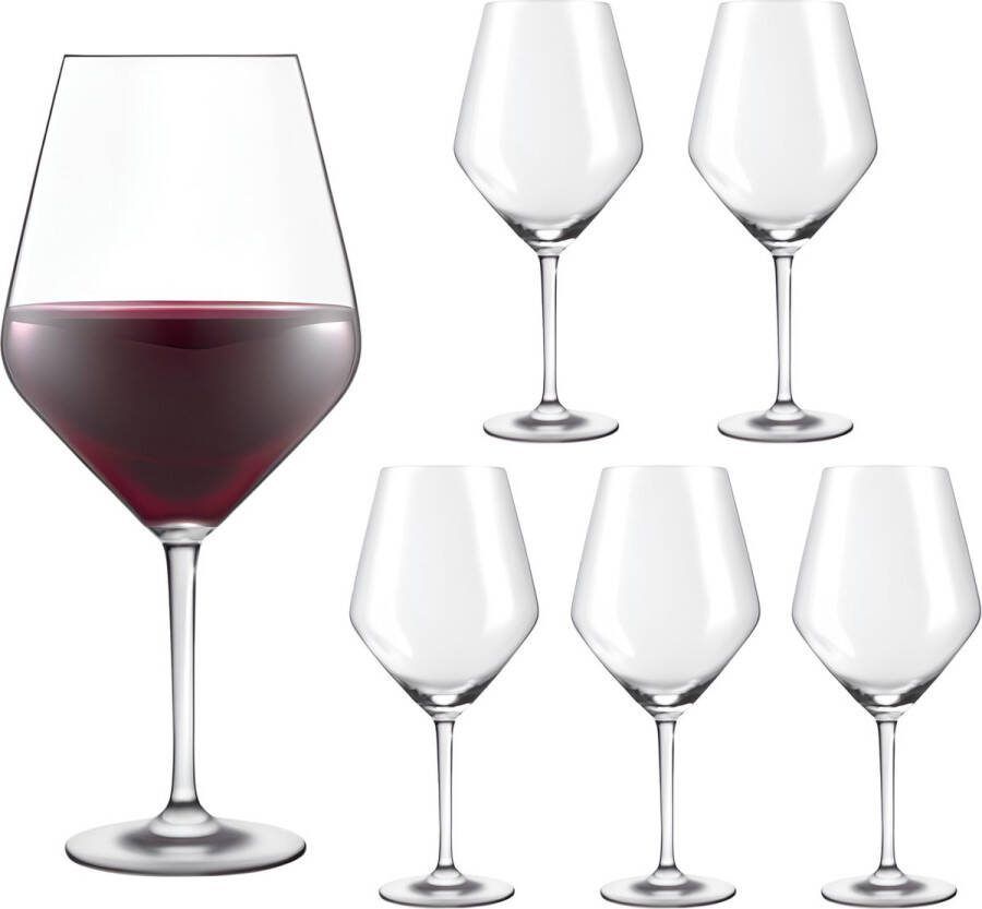Ten Luxe Wijnglazen Kristal 770ml 6 Stuks Groot Wijnglas Kristal Wijnglazen rode wijn Wijnglazen witte wijn Wijnglazen set