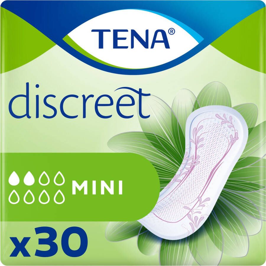 TENA Discreet Mini Inlegkruisjes 6x30st