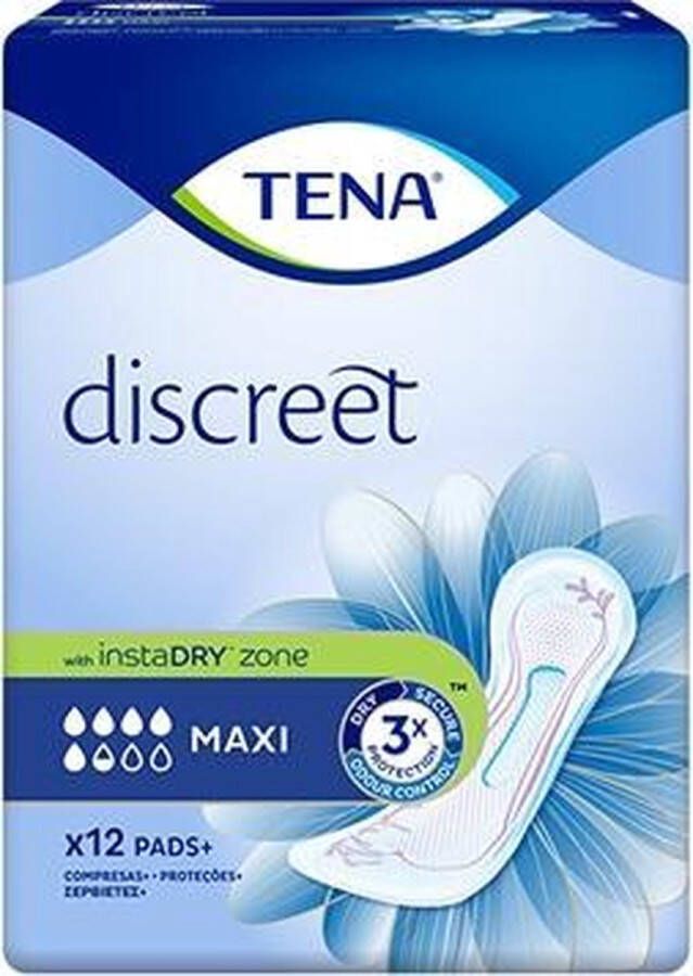 TENA Incontinentie Maandverband Lady Maxi (12 uds)