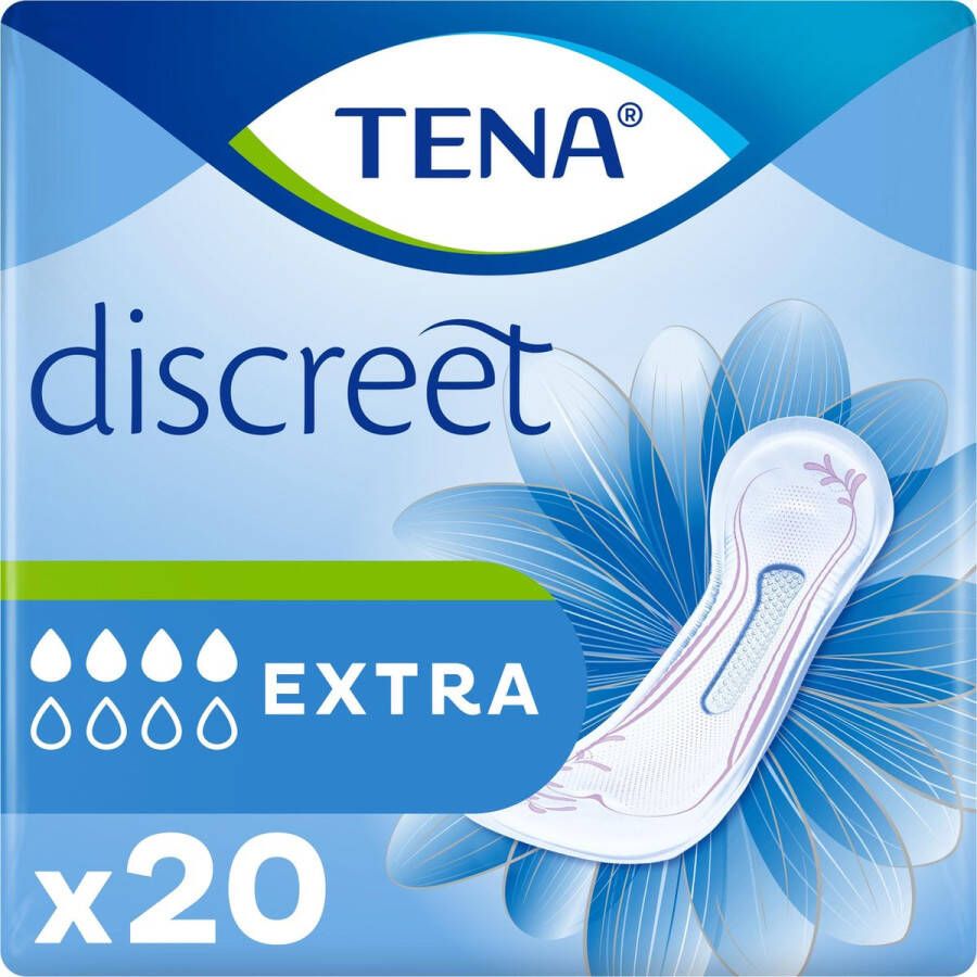 TENA Lady Extra Karton met 240 incontinentie inlegkruisjes