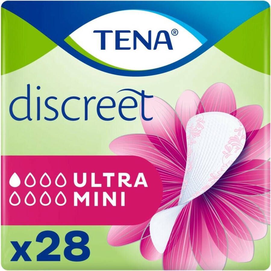 TENA Lady Ultra Mini 28 Stuks Incontinentie Inlegkruisjes