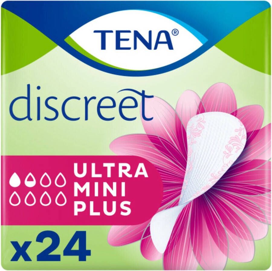 TENA Lady Ultra Mini Plus 24 stuks Incontinentie Inlegkruisjes