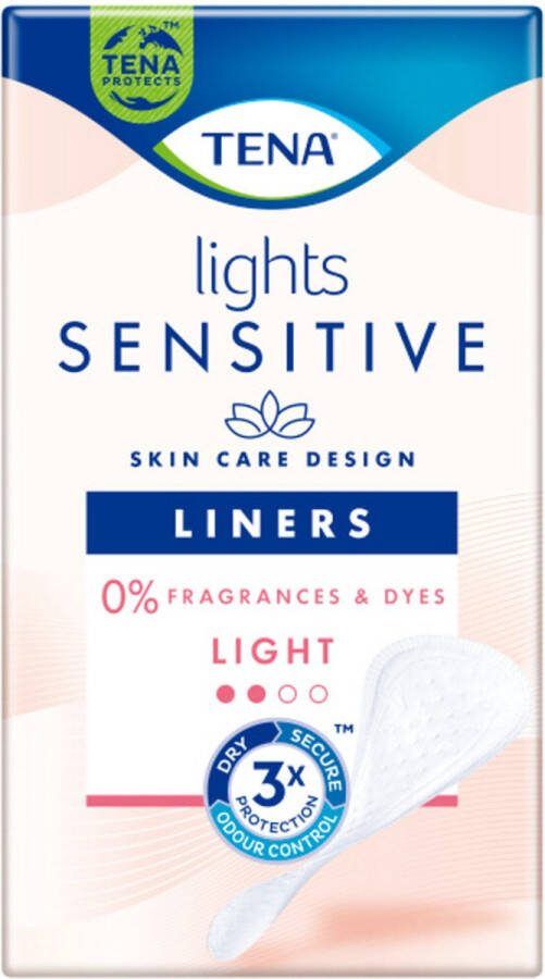 TENA Lights Sensitive Light inlegkruisjes voor urineverlies 140 stuks