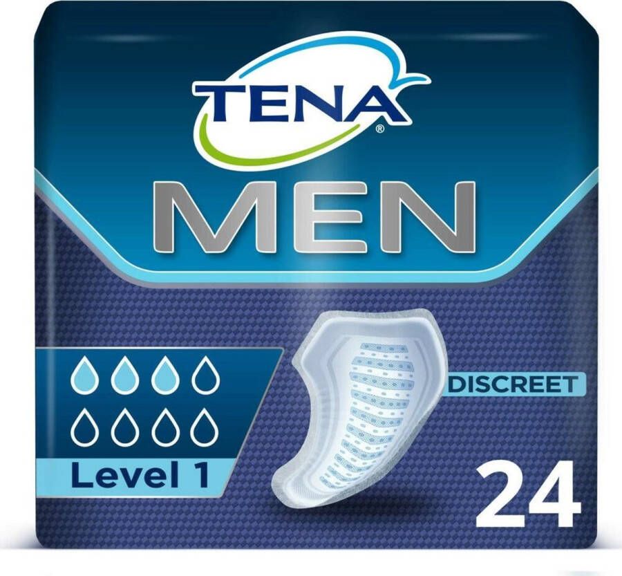 TENA Men Level 1 Incontinentie inlegkruisjes 24 stuks