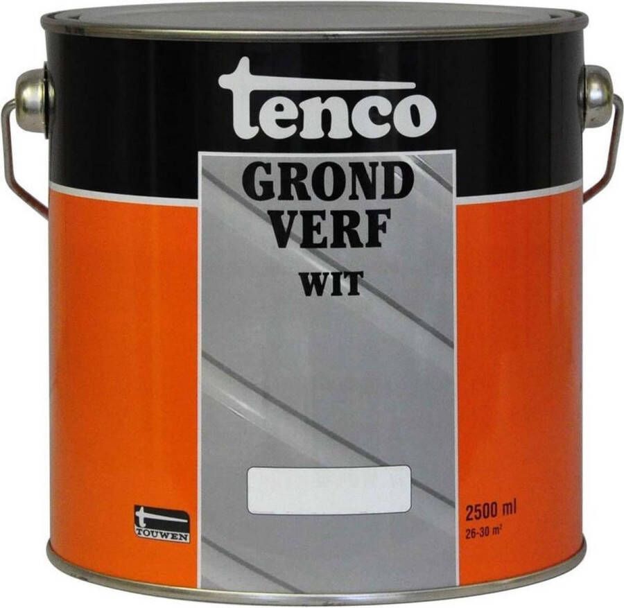 Tenco Grondverf Verf Wit 2 5 L