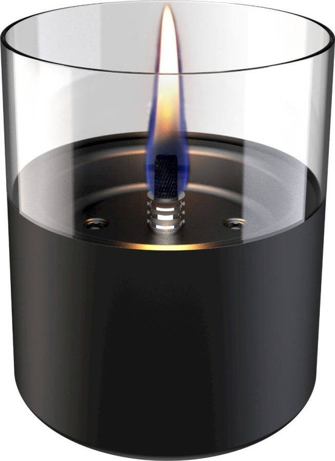 Tenderflame Lilly 10 Glas Zwart Tafelhaard Binnen en Buiten