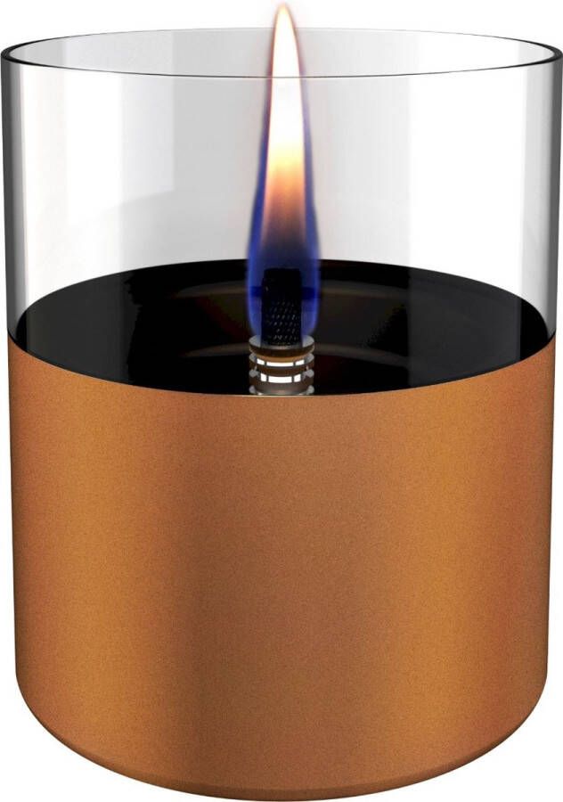 Tenderflame Lilly 10 Glas Koper Tafelhaard Binnen en Buiten