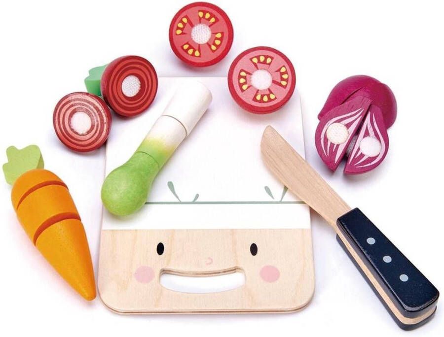 Tenderleaftoys Houten snijplankje Mini Chef | Tender Leaf Toys