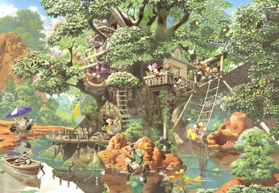 Tenyo Disney legpuzzel Magical Tree House 1000 stukjes