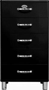 Tenzo LadeKast Malibu 5-Laden B60 X D41 X H111 Zwart