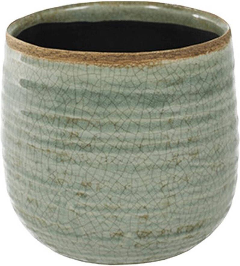 Ter Steege Bloempot Groen-Mint D 15 cm H 14 cm