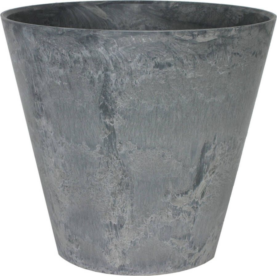 Artstone Steege Plantenpot bloempot natuursteen look grijs D17 x H 24 cm