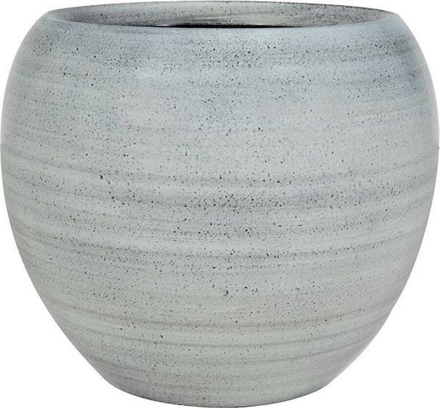 Ter Steege Cresta ice blauw bloempot binnen 19x16 cm